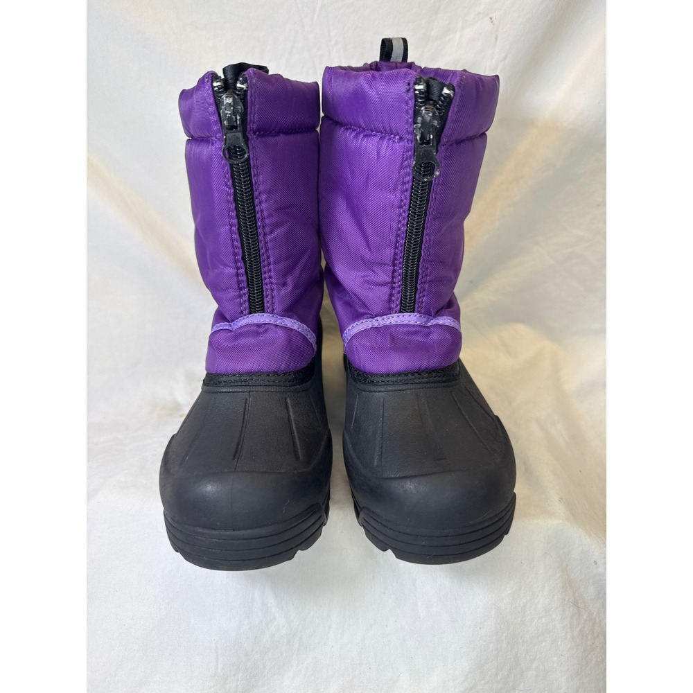 Northside Frosty Kids Winter Boots Purple Black Waterproof Insulated Size 12